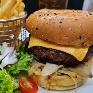 Char-Grilled Wagyu Beef Burger